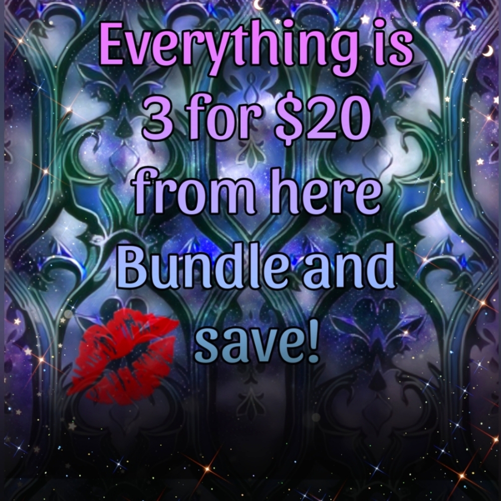 3 for $20 promotion